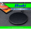 HOSHI New Design W7 QI fast wireless charger For iPhone X 8 Wireless Charger Pad For Samsung Galaxy S7 / S8 / S8+/ S6